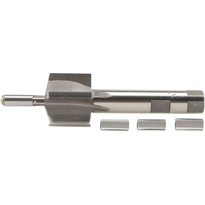 PTG 11-Degree Muzzle Crown Facing Tool with 25 to 284 Caliber 4 Pilot Set (.249, .256, .270, .276)