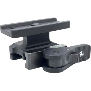 American Defense AD-T1-10 QD Aimpoint Micro T-1, T-2, H-1 Picatinny Mount Absolute Co-Witness AR-15 Matte Black