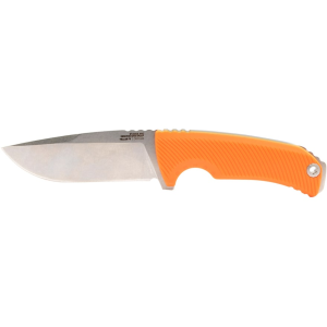 SOG Tellus FX Fixed Blade Knife 4.2" Clip Point Cryo 440 Stainless Steel Stonewashed Blade Glass Reinforced Nylon (GRN) Handle Blaze Orange