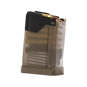 Lancer Systems L5 AWM Gen 2 Magazine AR-15 5.56x45mm 10-Round Translucent Dark Earth