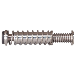 Glockstore Heavy Tungsten Recoil Spring Assembly for Glock 42 Stainless Steel Black Cap
