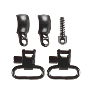 Uncle Mike's QD Magnum Band Sling Swivel Set Barrel with .700"-.750" Diameter 1" Black