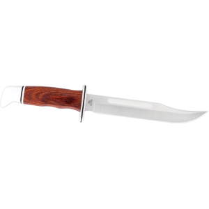 Buck Knives 120 General Heritage Series Fixed Blade Knife 7.375" Clip Point 420HC Satin Blade Cocobolo Handle