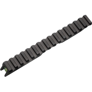 Area 419 Improved 1-Piece Picatinny Scope Base Anschutz 1761 30 MOA Integrated Bubble Level Matte Black