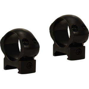 Weaver Grand Slam Top Mount Weaver 1" Scope Rings Matte Black Medium