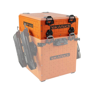 YakAttack ShortStak Upgrade Kit for BlackPak Pro Kayak Fishing Crate 13"x16" YakAttack Orange - Yakattack