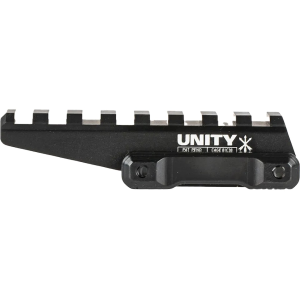 Unity Tactical FAST Red Dot Riser Mount Aluminum Black
