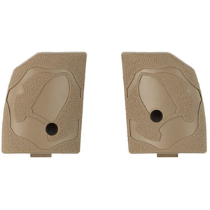 Kinetic Research Group Grip Panel Insert Set Large with Logo FDE