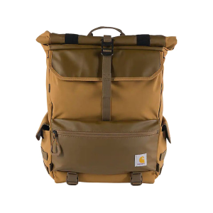 Carhartt 40L Nylon Roll Top Backpack Carhartt Brown