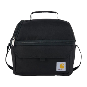 Carhartt Insulated 12 Can Two Compartment Lunch Cooler Black