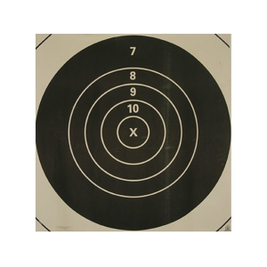 NRA Official High Power Rifle Target Repair Center MR-1C 600-Yard Slow Fire Paper 50PK