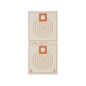 National Target International Bench Rest Shooters Target IBS 300 YD Bench Rest Paper 100PK