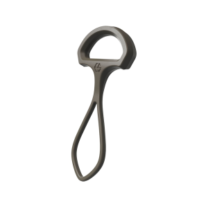 Edgar Sherman Design Zipper Pull Tab Polymer Mud Brown