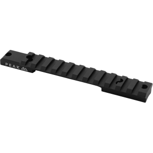 Peak 44 JRail 1-Piece Picatinny 20 MOA Scope Base Weatherby 307 Short Action Matte Black