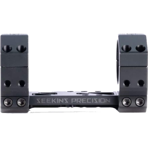Seekins HIT Precision 1-Piece Picatinny Scope Mount 34mm Rings Low Matte Black