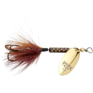 Strike King Bitsy Spin Inline Spinner 3/8oz Baby Carp Gold