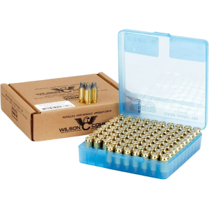 Wilson Combat Bill Wilson Signature Match 45 ACP Ammo 200 Grain Semi-Wadcutter Box of 100