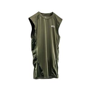 OTTE Gear Men's Concealed Carry Rash Guard Sleeveless Shirt Olive Medium