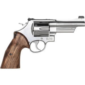 Smith & Wesson 629 Mountain Gun 44 Remington Magnum Revolver 4" Brushed Stainless Steel Barrel 6 Round Walnut Grip