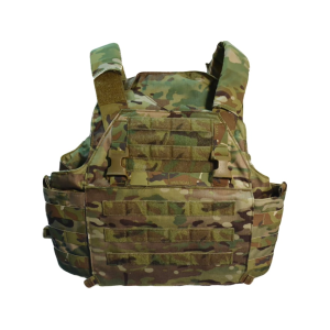 Mayflower Low Profile Assault Body Armor Plate Carrier Nylon Multicam Medium