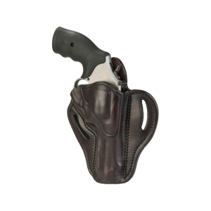 1791 Gunleather OWB Holster Right Hand J Frame, Rossi Small Frame Revolvers, Ruger LCR, S&W Bodygaurd, Taurus 85, 856 Colt Cobra Leather Signature Brown