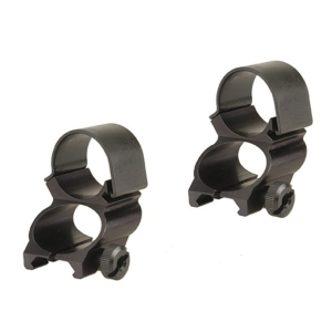 Weaver See Thru Weaver Extended 1" Scope Rings Matte Black