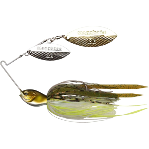 Megabass SV-3 Double Willow Spinnerbait 3/8oz Ayu Nickel/Gold