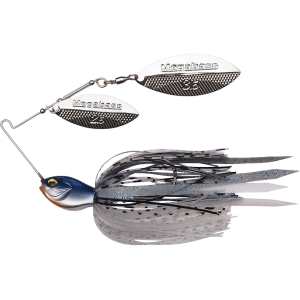 Megabass SV-3 Double Willow Spinnerbait 3/4oz Hasu Nickel