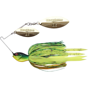 Megabass SV-3 Double Willow Spinnerbait 1/2oz Hot Tiger Gold