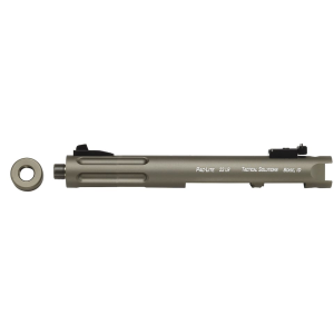 Tactical Solutions Pac-Lite Ruger Mark I, II, III Receiver Gun Metal Gray 4.5" Fluted Barrel
