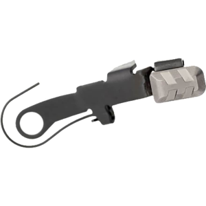 Tyrant Designs Extended Slide Stop Release Glock 19, 19X, 22, 23, 24, 25, 27, 31, 32, 33, 34, 35, Gen 2-4 Aluminum Gray