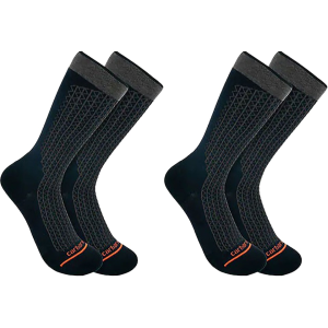 Carhartt Men's Lightweight Durable Crew Socks Black XL 2 Pk