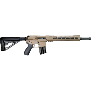 Alexander Arms Tactical Semi Automatic Rifle 50 Beowulf 18" Black Threaded Barrel First Lite Typha Frame Black Pistol Grip