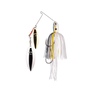 Strike King Premier Plus Double Willow Spinnerbait 1/2oz Sexy Shad Gold/Silver