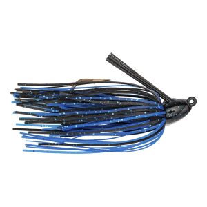 Strike King Bitsy Bug Mini Jig Black Blue 3/16 oz