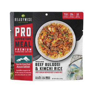 ReadyWise Outdoor Pro Meal Beef Bulgogi and Kimchi Fried Rice Freeze Dried Food