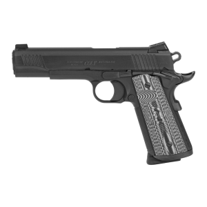 Colt Combat Unit Government 45 ACP Pistol 5" Barrel 8+1 Round Black DLC Slide Gray Grip Black DLC Frame