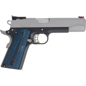 Colt 1911 Gold Cup Lite 45 ACP Pistol 5" Barrel 8+1 Round Stainless Slide Blue/Black Grip Blued Frame