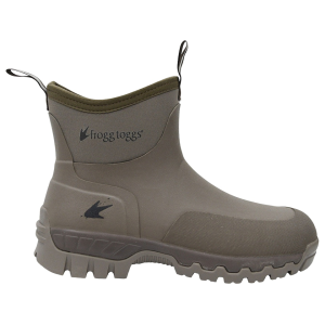 Frogg Toggs Men's Ridge Buster Ankle 7.5" Waterproof Rubber Boots Neoprene Brown 8 D
