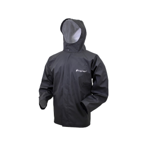Frogg Toggs Men's Waypoint Angler Rain Jacket Black Medium