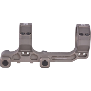 Badger Ordnance Condition One Modular 1-Piece Cantilever Picatinny Scope Mount 20 MOA Elevated 34mm Rings Tan 1.54" NV Height