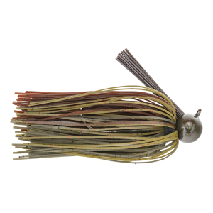 Strike King Tour Grade Football Jig Green Pumpkin Craw 3/8 oz