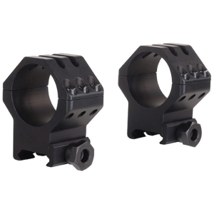 Weaver Tactical 6 Hole Picatinny 30mm Scope Rings Matte Black High