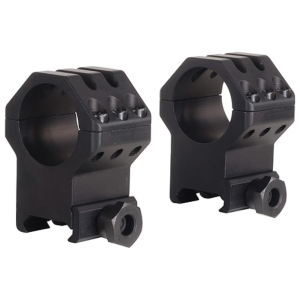 Weaver Tactical 6 Hole Picatinny 1" Scope Rings Matte Black Extra-Extra-High