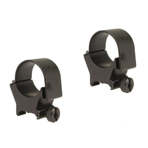 Weaver Top Mount Weaver 30mm Scope Rings Matte Black High