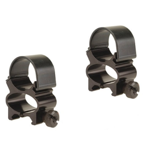 Weaver See Thru Weaver 1" Scope Rings Gloss Black