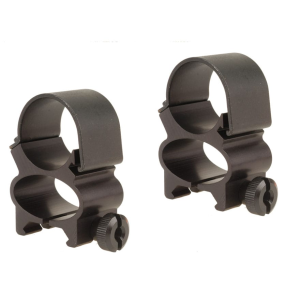 Weaver See Thru Weaver 1" Scope Rings Matte Black