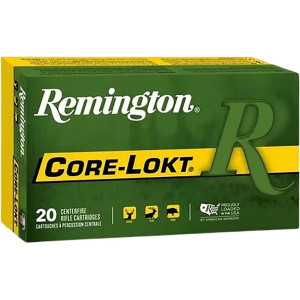 Remington Core-Lokt 35 Remington Ammo 150 Grain Pointed Soft Point Case of 200 (10 Boxes of 20) - Remington