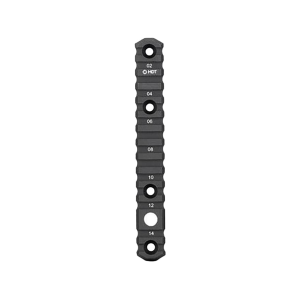 MDT M-LOK 14-Slot Picatinny Rail Section Aluminum Black