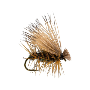 RIO Elk Hair Caddis Dry Fly Peacock Size 16 12PK
